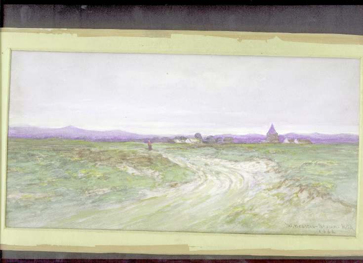 Watercolour of Dornoch