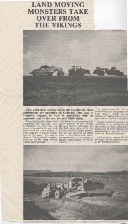 Dornoch Firth bridge construction