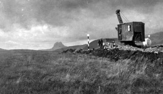 Roadworks and Suilven