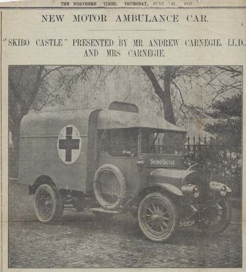 New Motor Ambulance Car