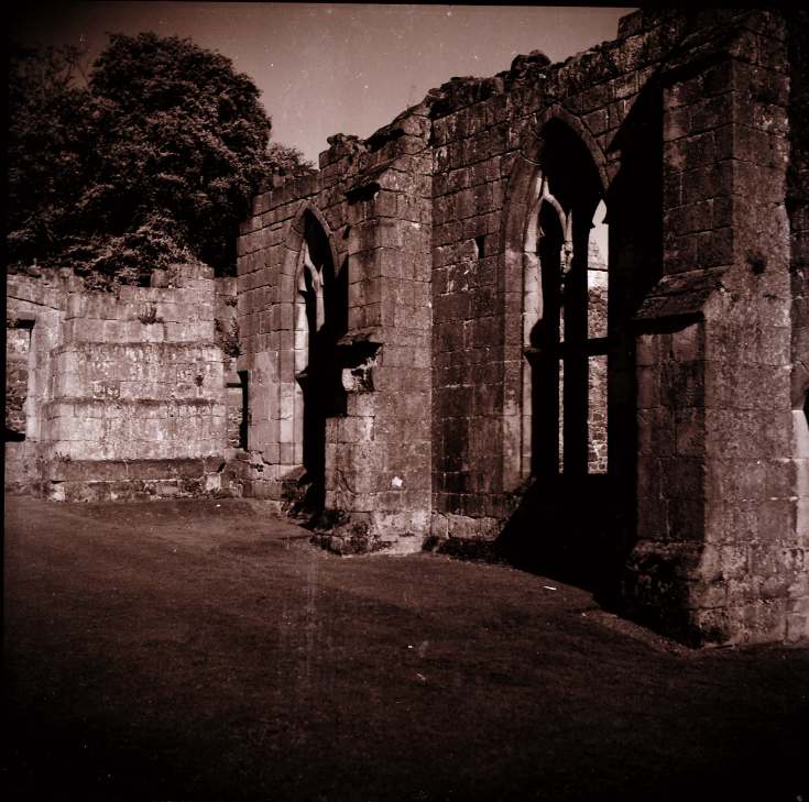 Monastic Ruins ~ Collection of negatives belonging to Miss Lyon