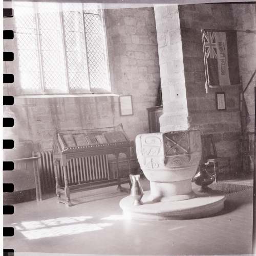 Font at Hodnet ~ Collection of negatives belonging to Miss K. L. Lyon
