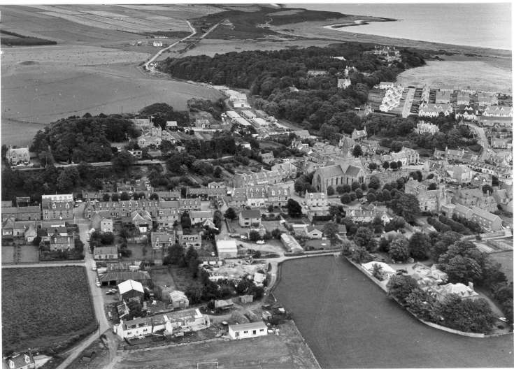 Aerial view of Dornoch 1979