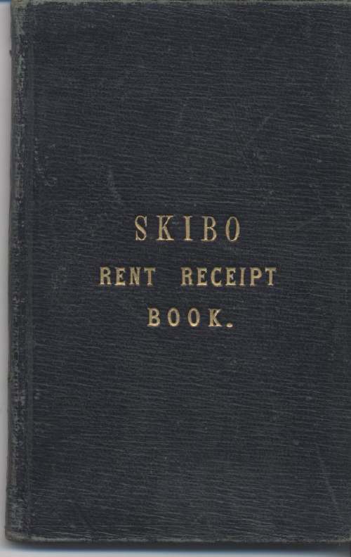 Skibo Rent Receipt Book