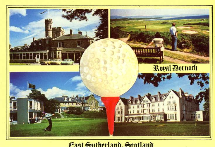 Furness Postcard Collection - Floral Display Dornoch