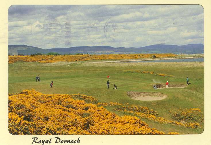 Furness Postcard Collection - Golf course Dornoch