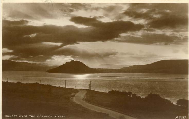 Furness Postcard Collection - Dornoch Firth with Dun Creich