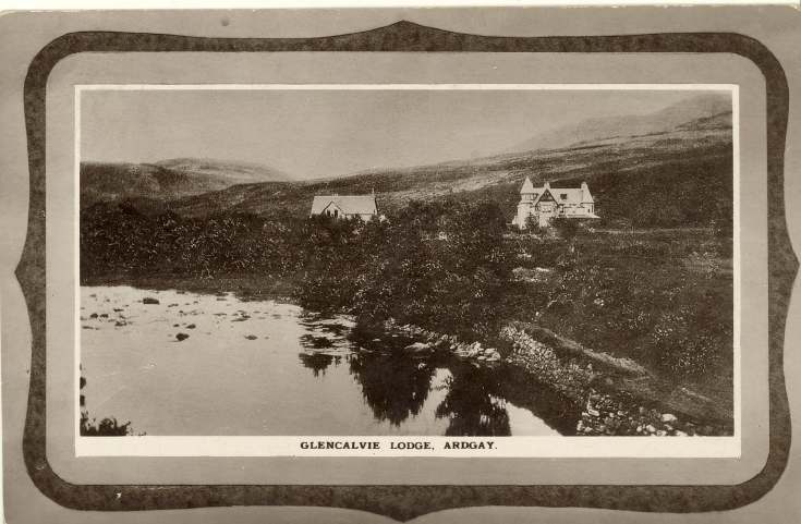 Furness Postcard Collection - Glencalvie Lodge Ardgay
