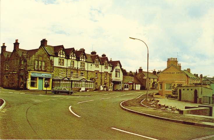 Furness Postcard Collection - Main street Bonar Bridge