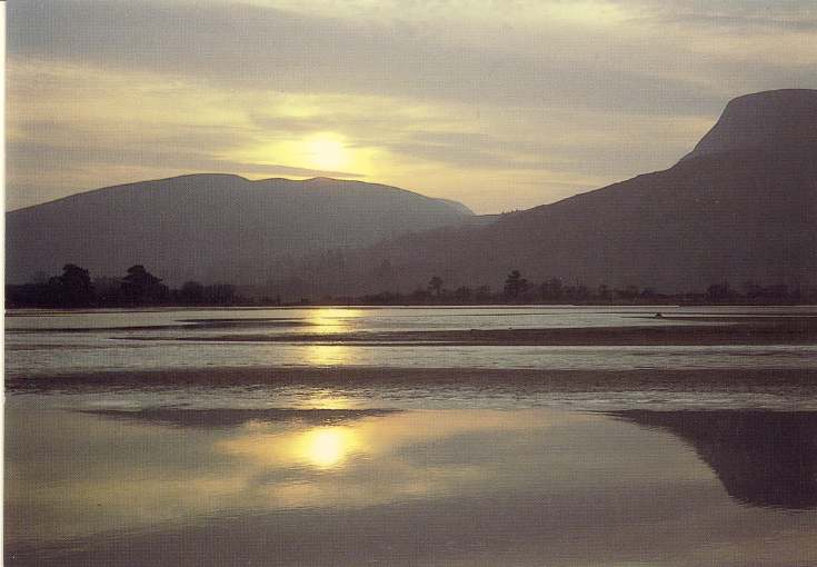 Furness Postcard Collection - Loch Fleet at sunset