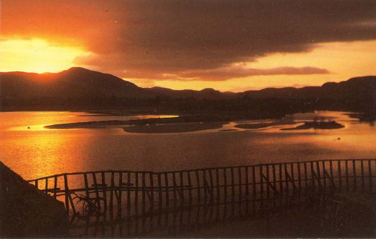 Furness Postcard Collection - Sunset at the Mound