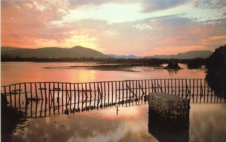 Furness Postcard Collection - Sunset at the Mound