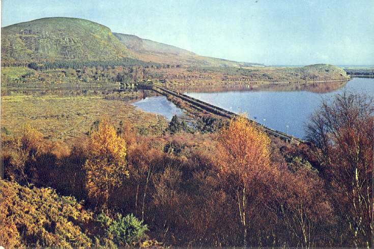 Furness Postcard Collection - Road and rail crossing at the Mound