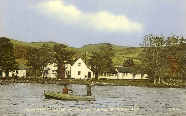 Furness Postcard Collection - Altnacealgach Hotel by Lairg