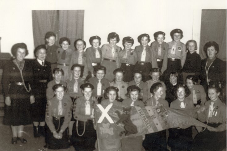 Dornoch Girl Guides Group Photograph