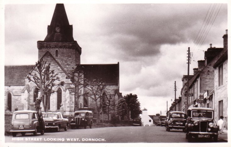 High Street looking west, Dornoch