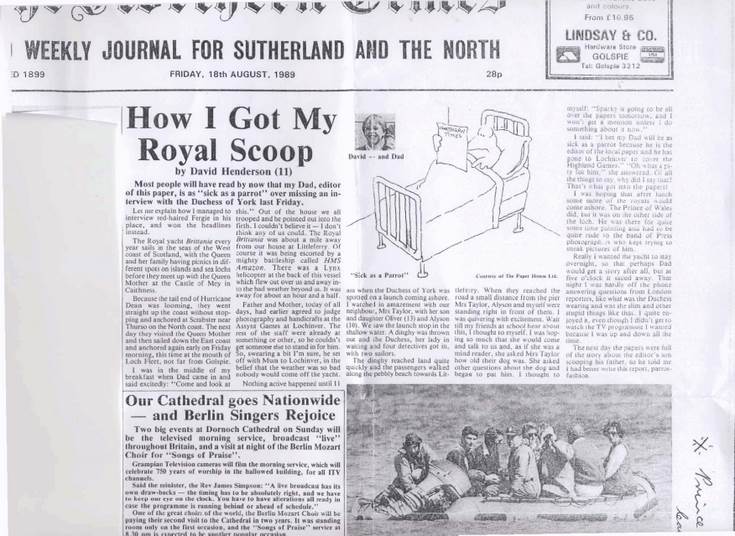 How I got my Royal Scoop