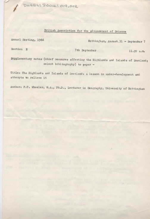 Appendix to