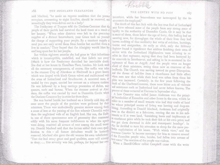 Extract from 'The Highland Clearances'