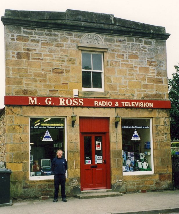 M G Ross Radio & Television, Castle Street, Dornoch