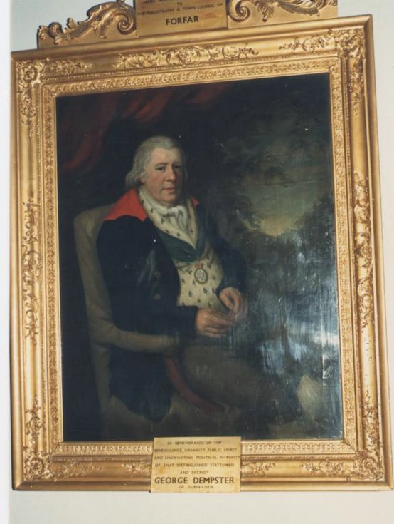 Portrait of George Dempster
