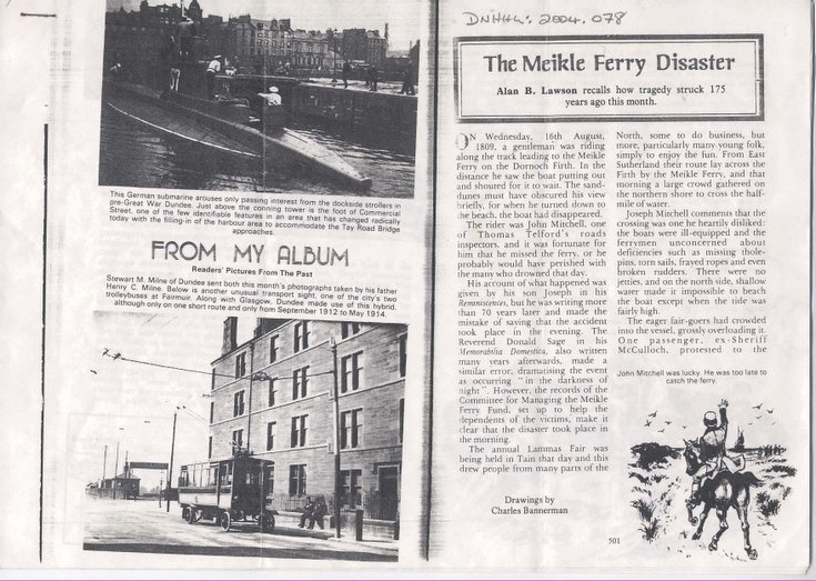 Meikle Ferry Disaster