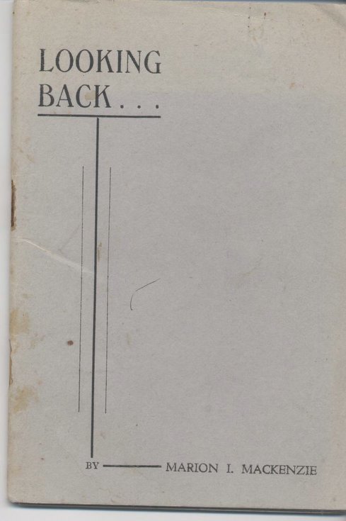 Booklet 'Looking Back' 1953