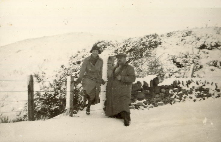 Barrie and Mr. Hardie at Clashmore