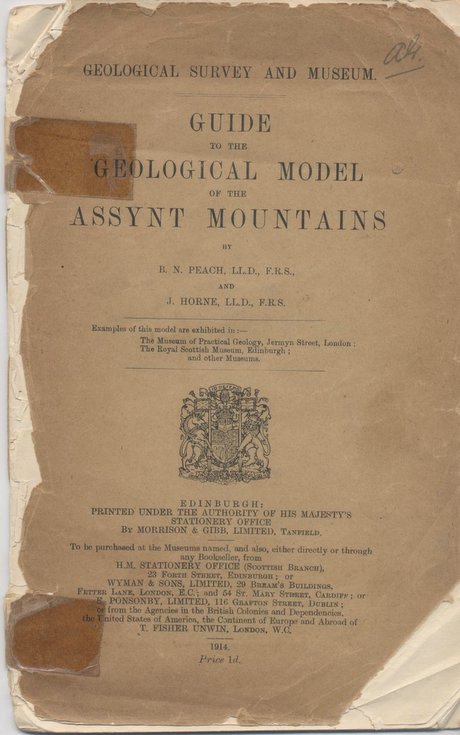 Guide to the Geological Model of the Assynt Mountains