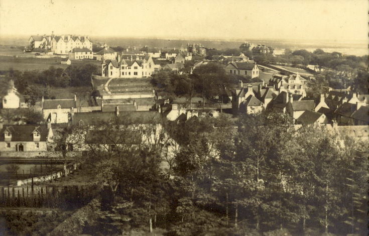 Dornoch Hotel ~ View east from Burghfield