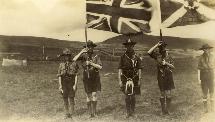Scout Flag Party