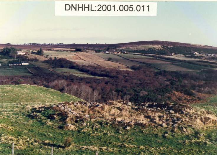 Crask settlement and Creagan Asdale hut circle