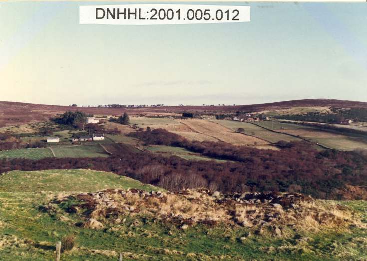 Crask settlement and Creagan Asdale hut circle