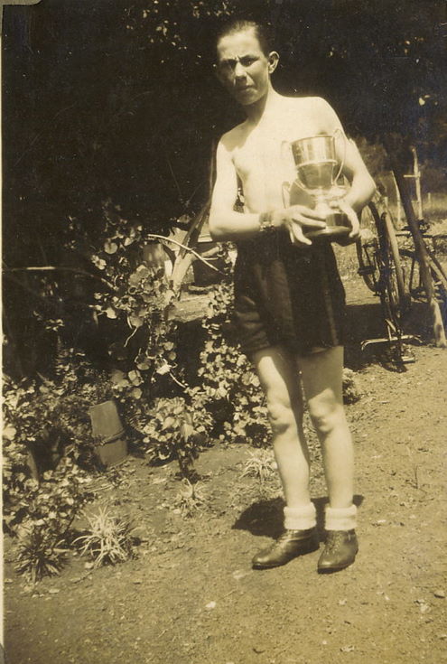 Gentleman with Silver Cup