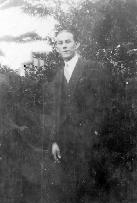 Young Man (probably Robert) in South Africa