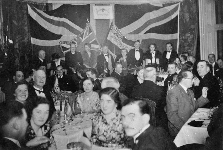 British Legion Dinner c 1945