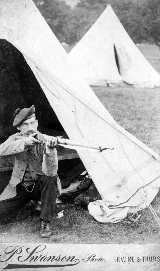 Sgt Bethune at Bisley c 1890