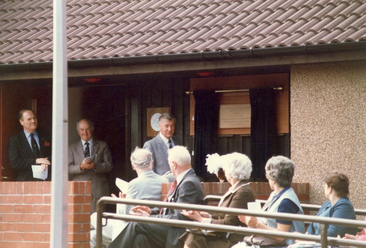 Opening ceremony Stafford Court 1986