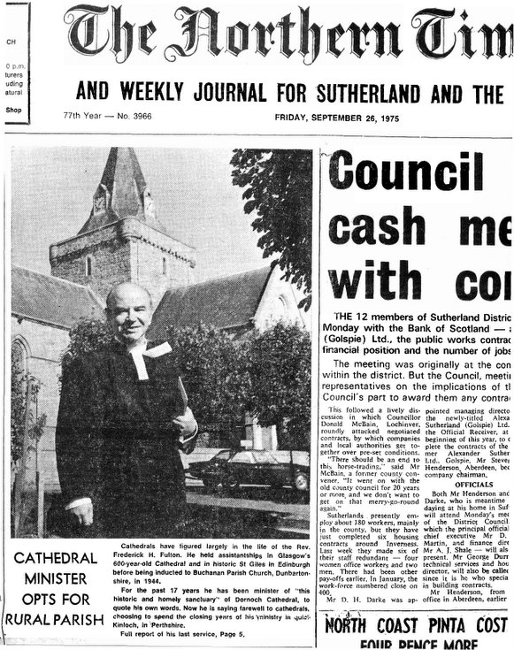 Cathedral Minister Opts for Rural Parish