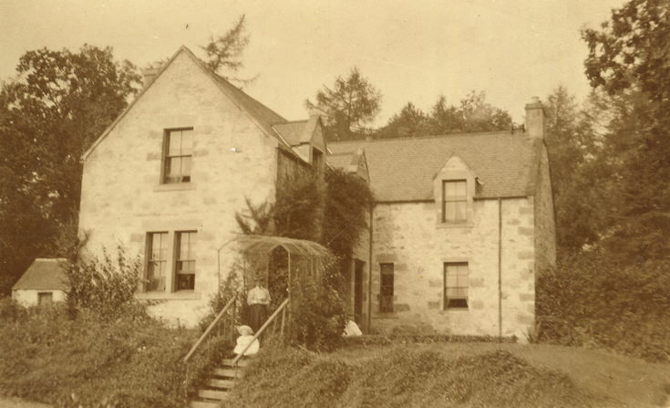 Ospisdale Farm House with the Wilson family
