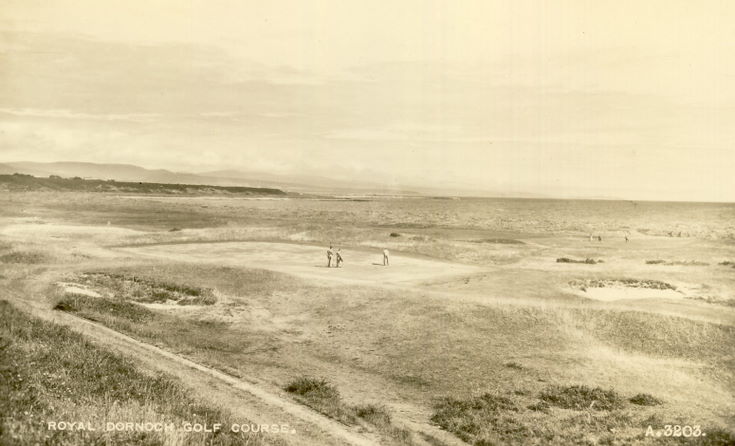 Royal Dornoch Golf Course postcard