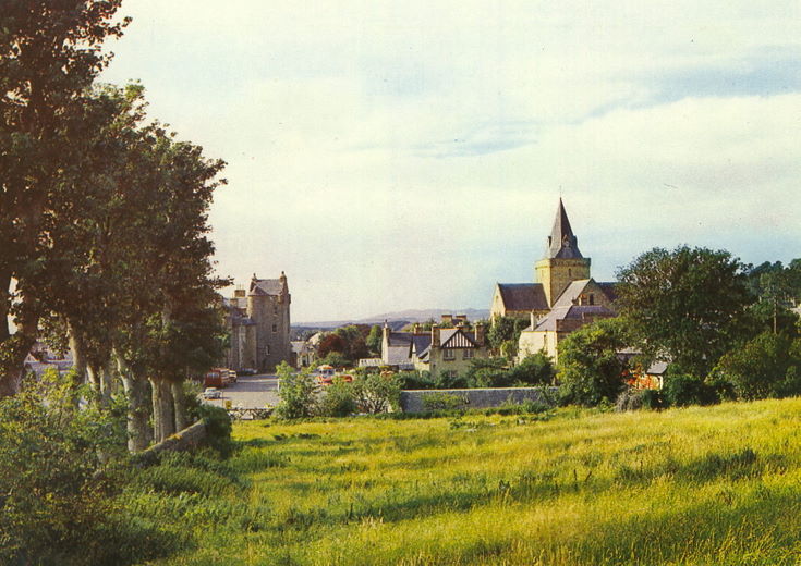 Dornoch from School Hill / Argyll Street