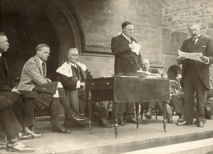 Freedom of Burgh - Duke of Sutherland & Viscount Rothermere