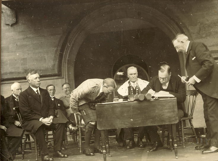 Freedom of Burgh Ceremony 1928