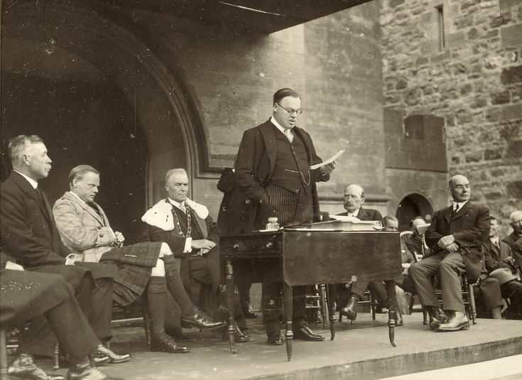 Freedom Ceremony Dornoch 1928
