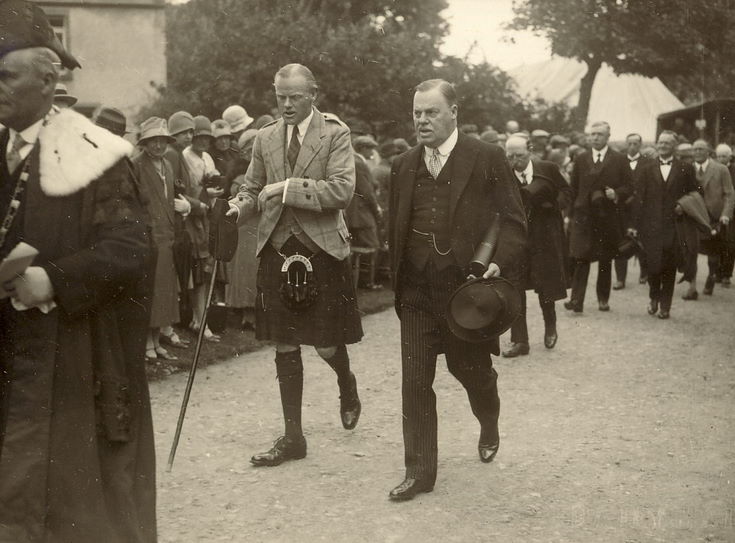 Procession of dignitaries Freedom of Burgh 1928