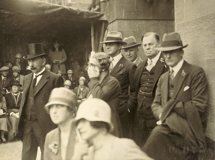 Freedom of Burgh 1928 audience