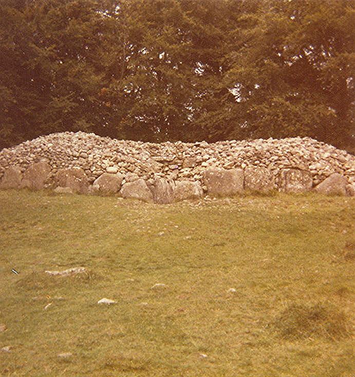 Chambered Tomb at Clava Mains Cairn (9) ~ Passage Grave