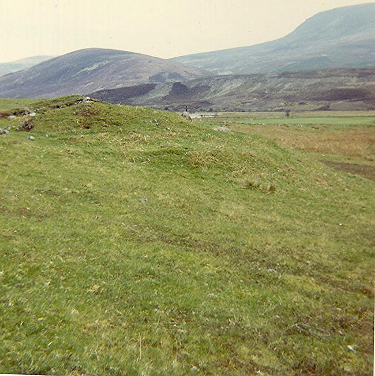 Chambered Tomb at Carn Liath, Kildonan ~ Remains of Round Cairn