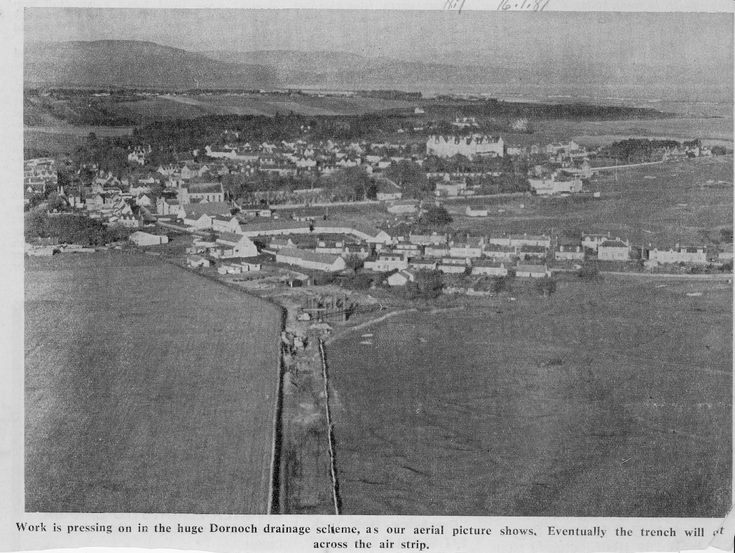 Dornoch drainage scheme 1981